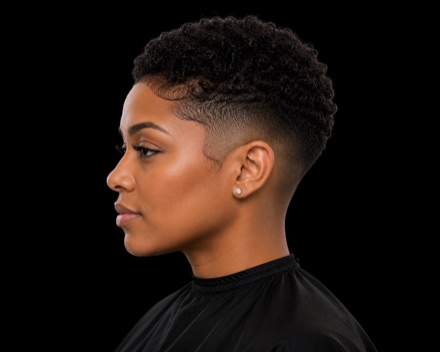 Short Natural Tapered Cut — barber reference photo